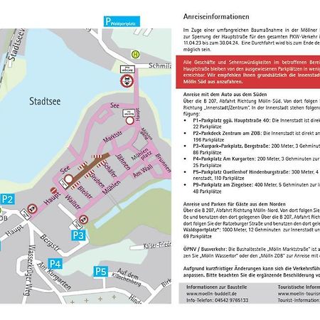 Zentral Gelegenes Ferienzimmer Moellner Seestrasse Ngoại thất bức ảnh